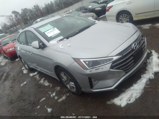 hyundai elantra 2019 kmhd84lf0ku737949