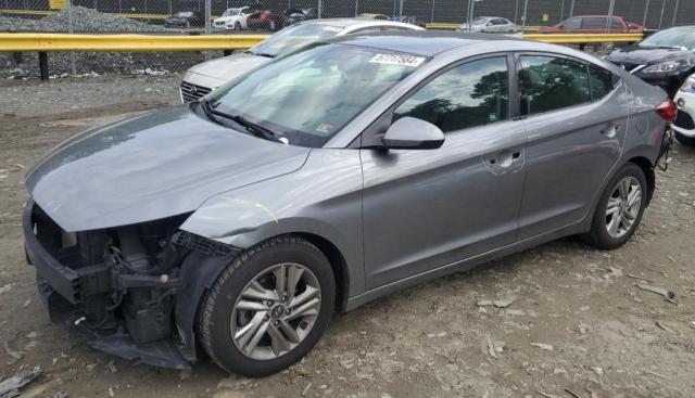 hyundai elantra 2019 kmhd84lf0ku742066