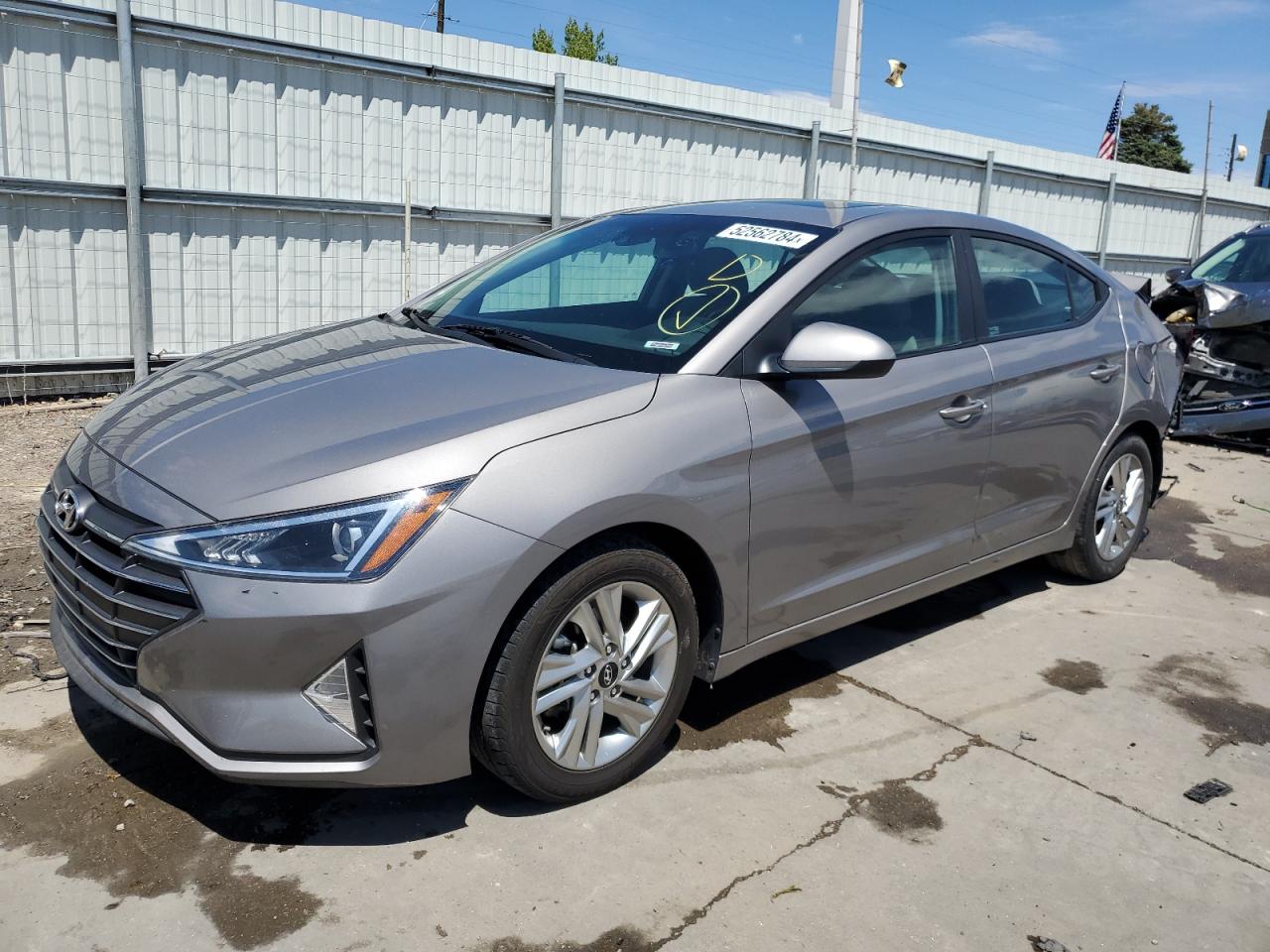 hyundai elantra 2020 kmhd84lf0lu017567