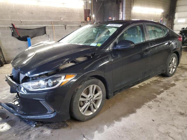 hyundai elantra 2017 kmhd84lf1hu104269