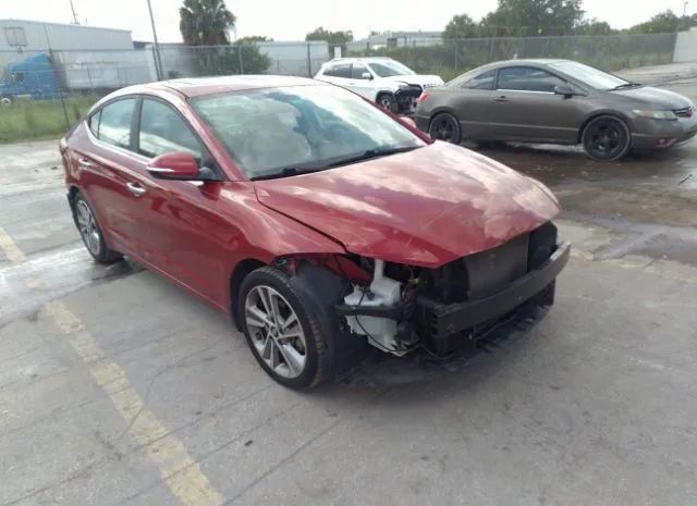 hyundai elantra 2017 kmhd84lf1hu120245