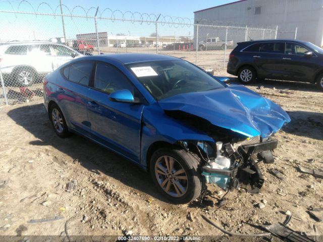 hyundai elantra 2017 kmhd84lf1hu144884