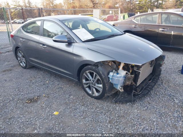 hyundai elantra 2017 kmhd84lf1hu148787