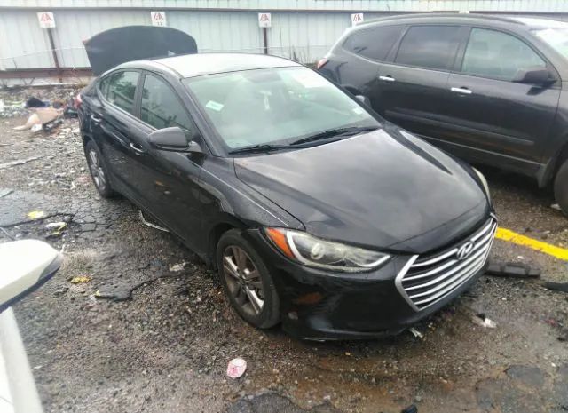 hyundai elantra 2017 kmhd84lf1hu174676