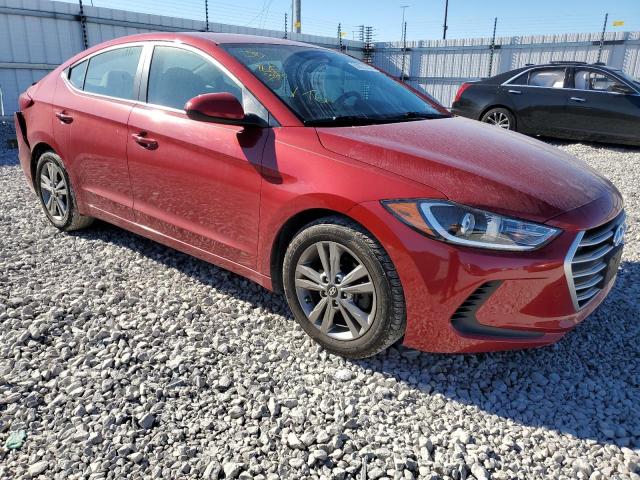 hyundai elantra se 2017 kmhd84lf1hu211709