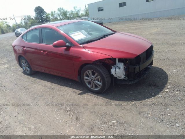 hyundai elantra 2017 kmhd84lf1hu241180