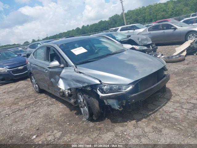 hyundai elantra 2017 kmhd84lf1hu282490