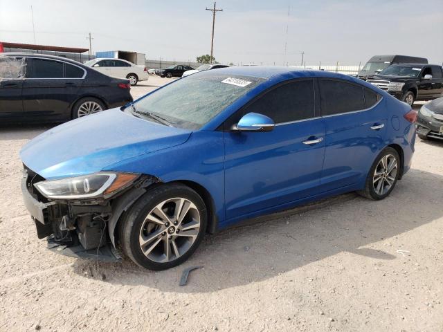 hyundai elantra se 2017 kmhd84lf1hu310000