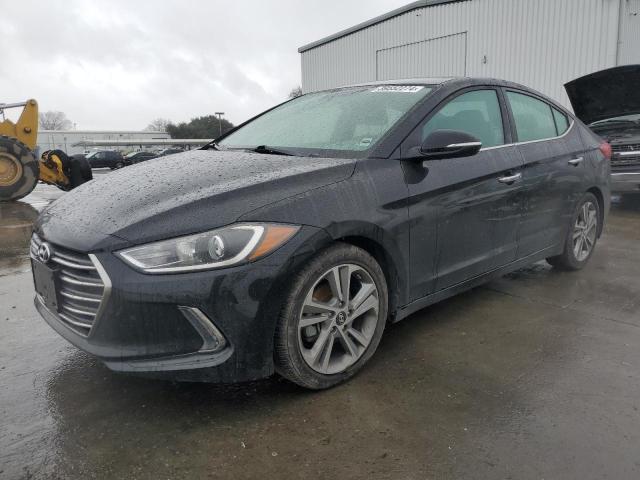 hyundai elantra 2017 kmhd84lf1hu324771