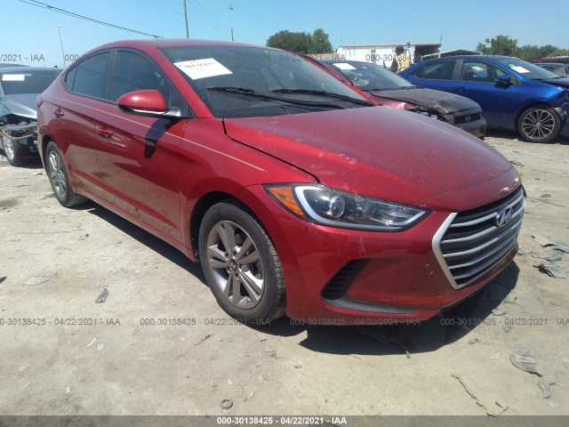 hyundai elantra 2017 kmhd84lf1hu422523