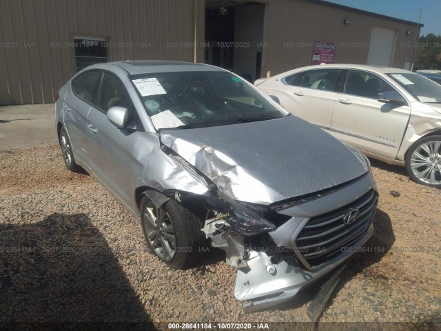 hyundai elantra 2018 kmhd84lf1ju513457