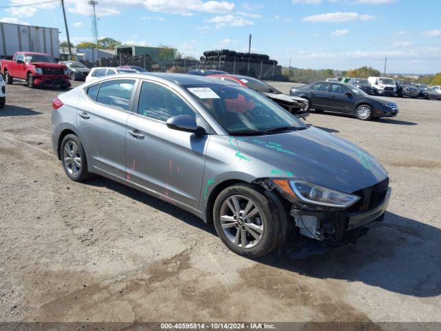 hyundai elantra 2018 kmhd84lf1ju557202