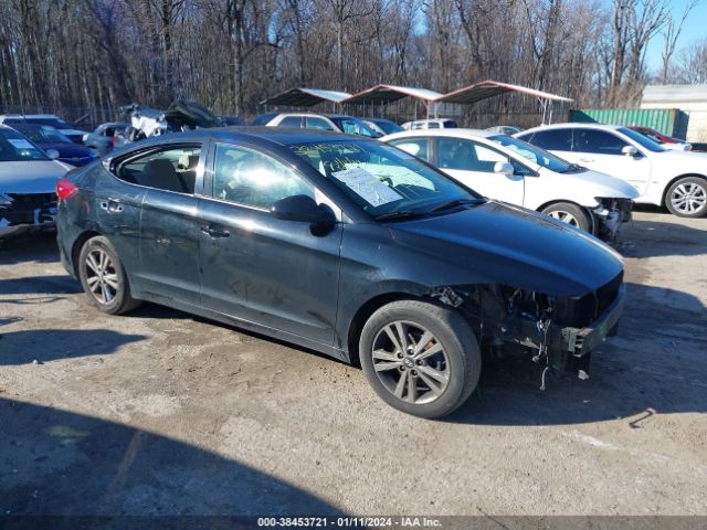 hyundai elantra 2018 kmhd84lf1ju610562