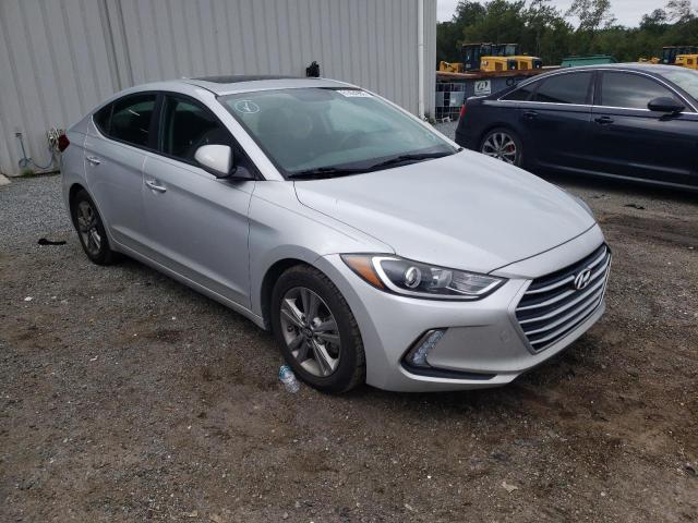 hyundai elantra 2018 kmhd84lf1ju611582