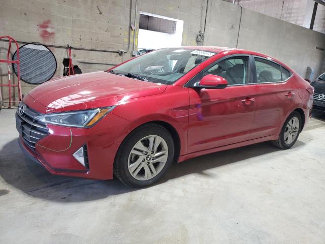 hyundai elantra 2019 kmhd84lf1ku766120