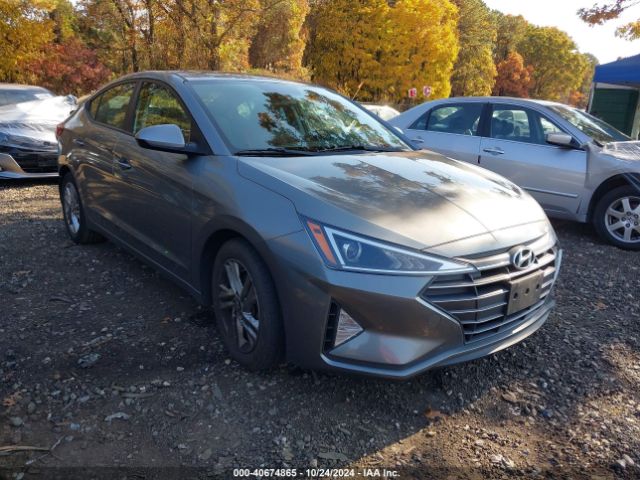 hyundai elantra 2019 kmhd84lf1ku785041