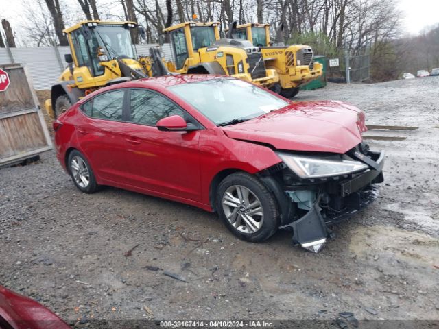 hyundai elantra 2019 kmhd84lf1ku849109