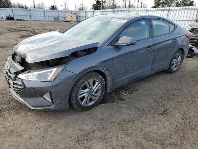 hyundai elantra 2019 kmhd84lf1ku876195