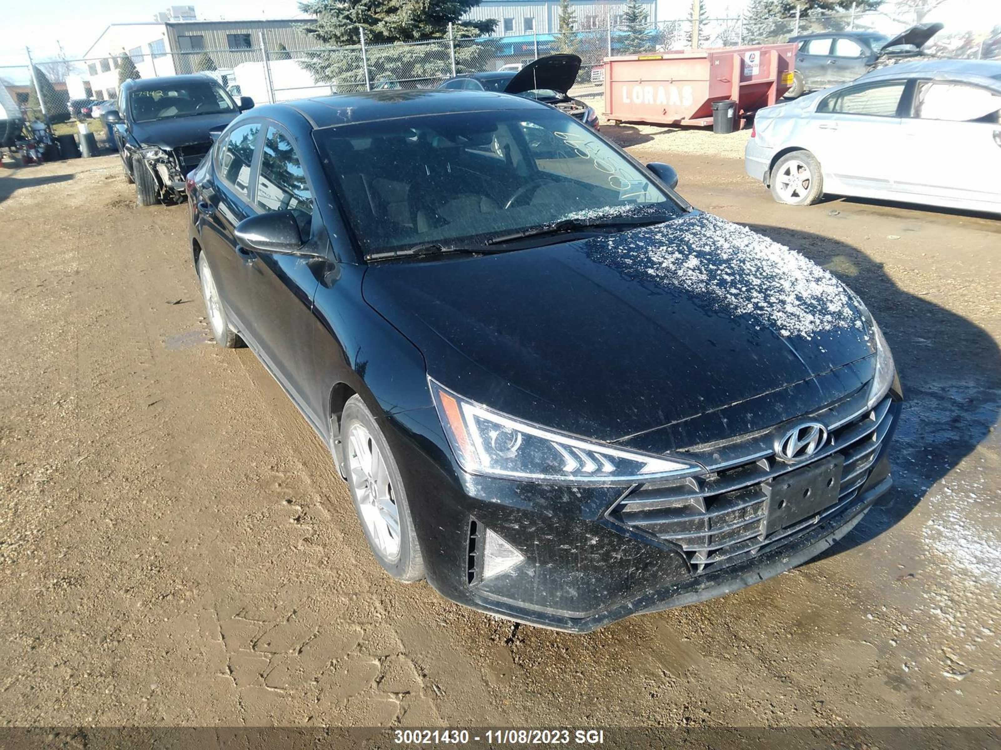 hyundai elantra 2020 kmhd84lf1lu100599