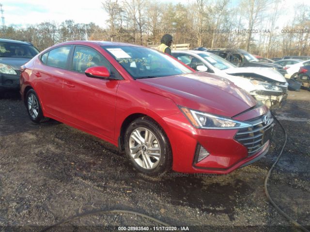 hyundai elantra 2020 kmhd84lf1lu984219