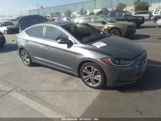 hyundai elantra 2017 kmhd84lf2hu070763