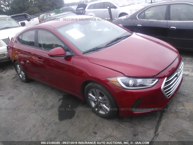 hyundai elantra 2017 kmhd84lf2hu073761