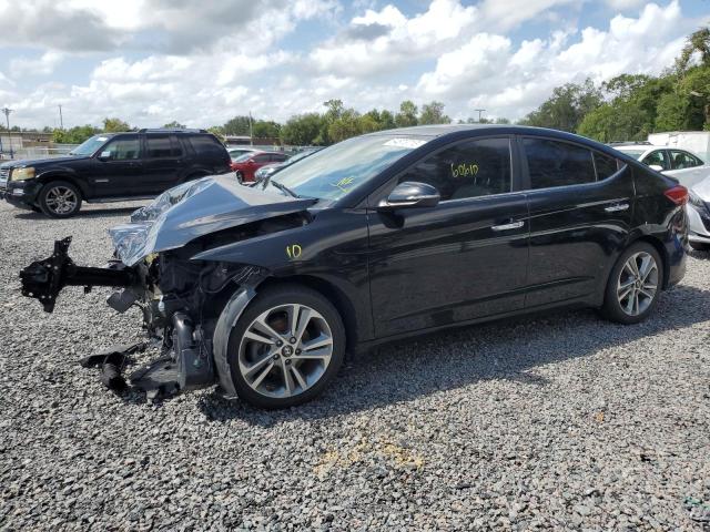 hyundai elantra 2017 kmhd84lf2hu174539