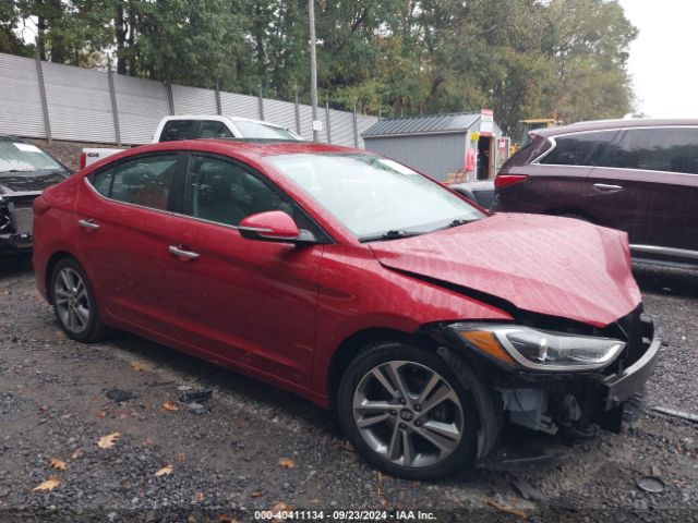 hyundai elantra 2017 kmhd84lf2hu225327