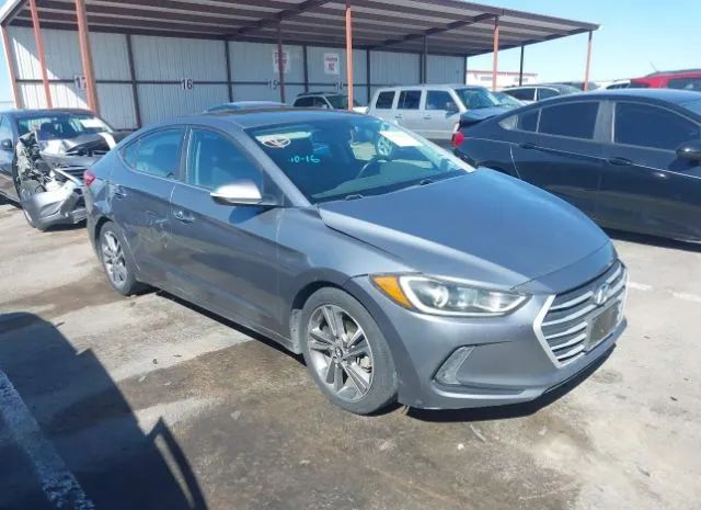 hyundai elantra 2017 kmhd84lf2hu225974