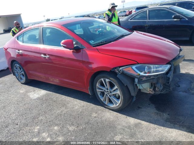 hyundai elantra 2017 kmhd84lf2hu314184