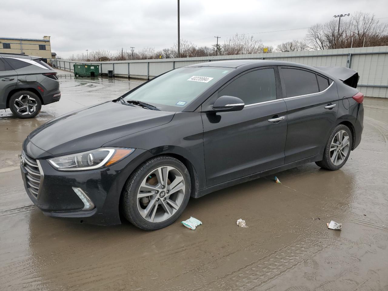 hyundai elantra 2017 kmhd84lf2hu350666