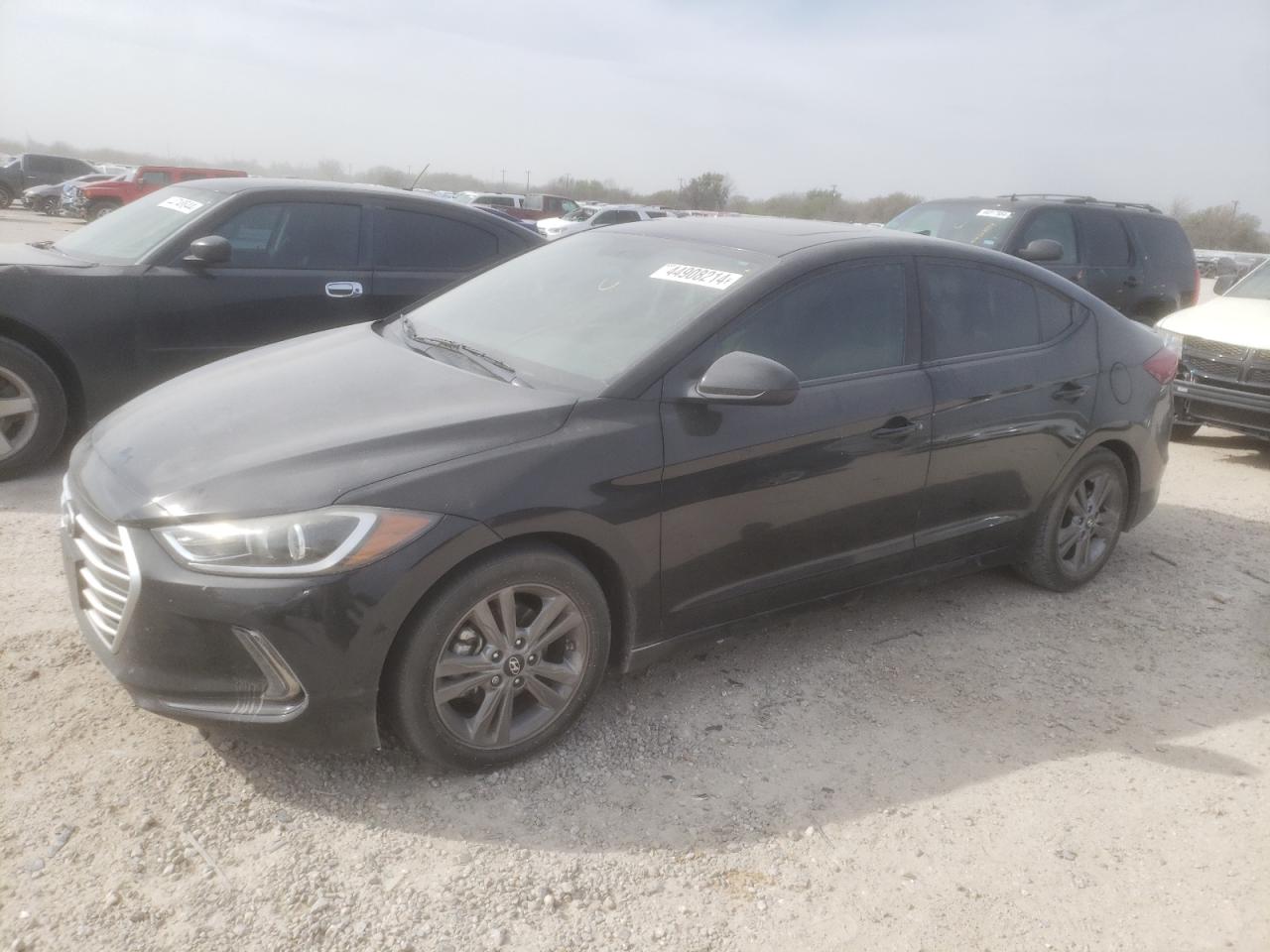 hyundai elantra 2018 kmhd84lf2ju457433