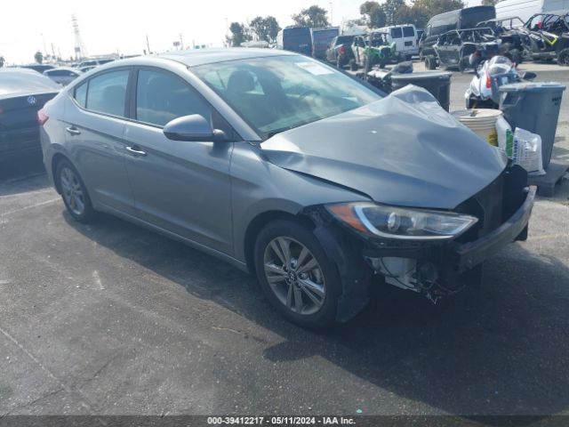 hyundai elantra 2018 kmhd84lf2ju469467