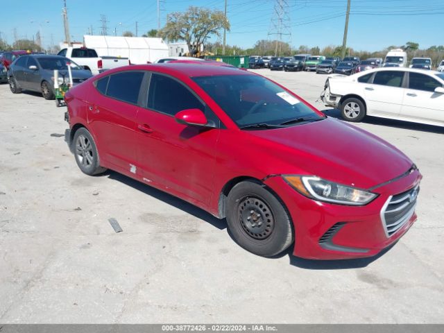 hyundai elantra 2018 kmhd84lf2ju471879