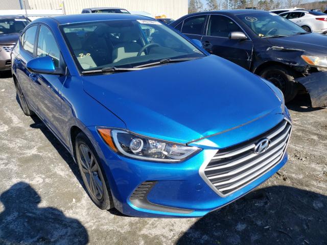 hyundai elantra se 2018 kmhd84lf2ju472207