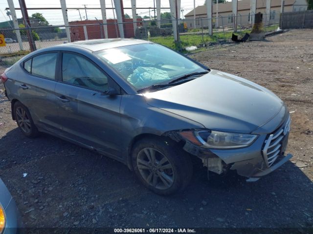 hyundai elantra 2018 kmhd84lf2ju496622