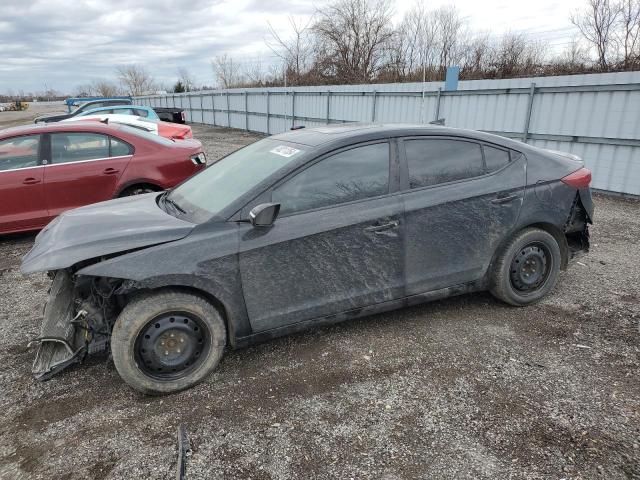 hyundai elantra 2018 kmhd84lf2ju568791