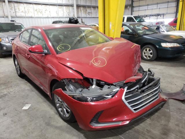 hyundai elantra se 2018 kmhd84lf2ju593285