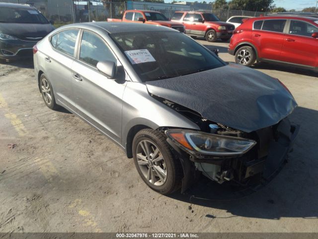 hyundai elantra 2018 kmhd84lf2ju611199