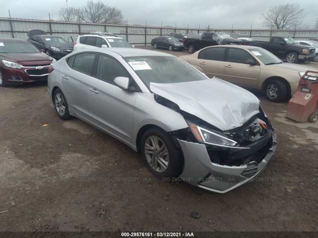 hyundai elantra 2019 kmhd84lf2ku743736