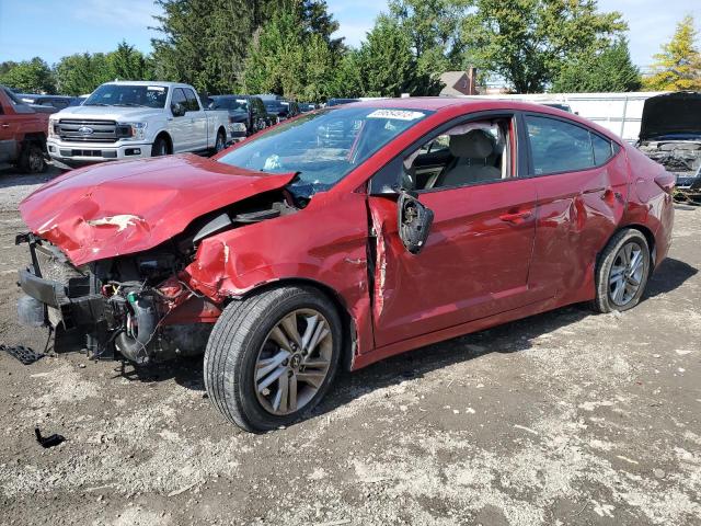 hyundai elantra 2019 kmhd84lf2ku787820