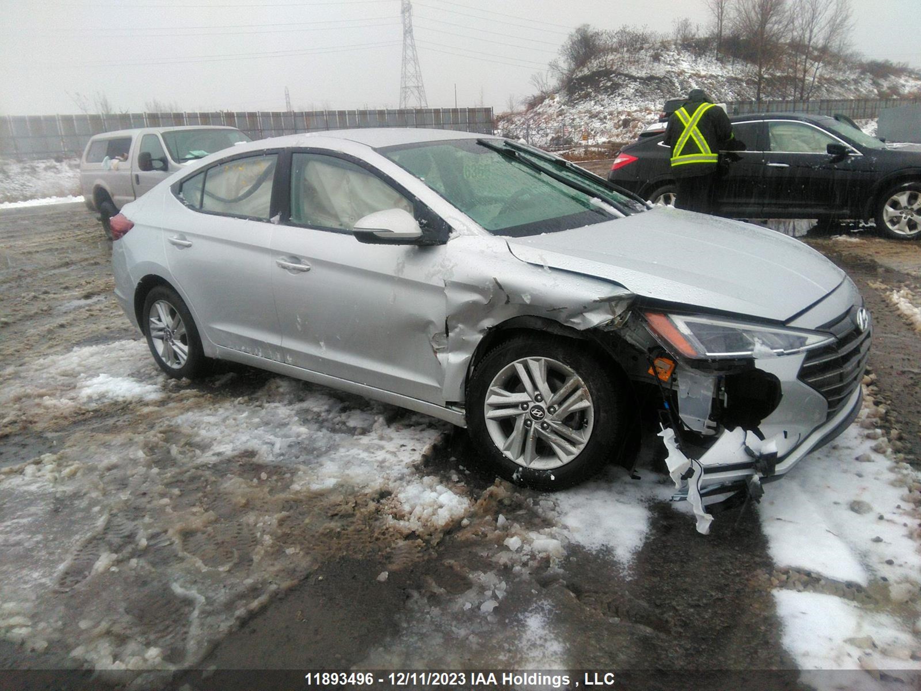 hyundai elantra 2019 kmhd84lf2ku831685