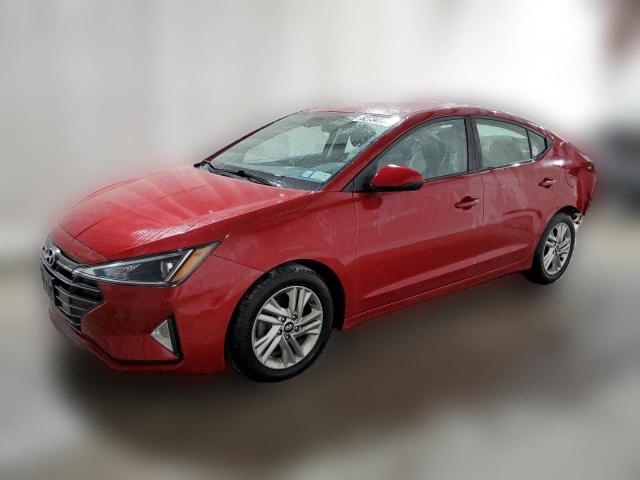 hyundai elantra 2019 kmhd84lf2ku849183