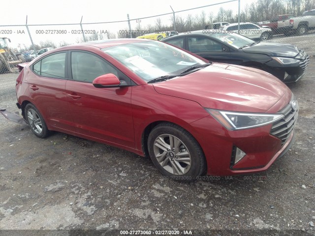 hyundai elantra 2019 kmhd84lf2ku856893