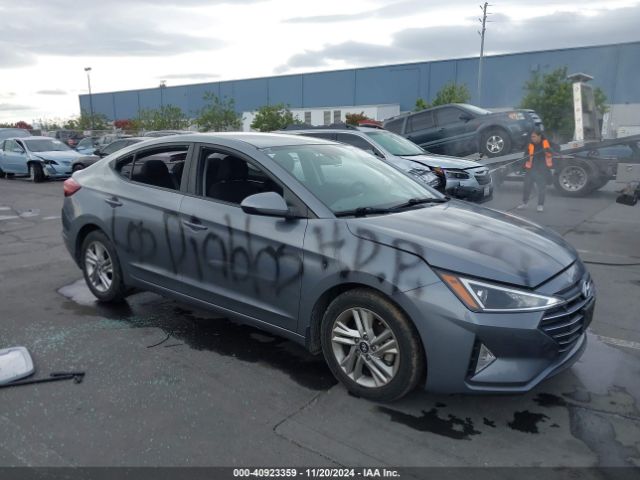 hyundai elantra 2019 kmhd84lf2ku878263