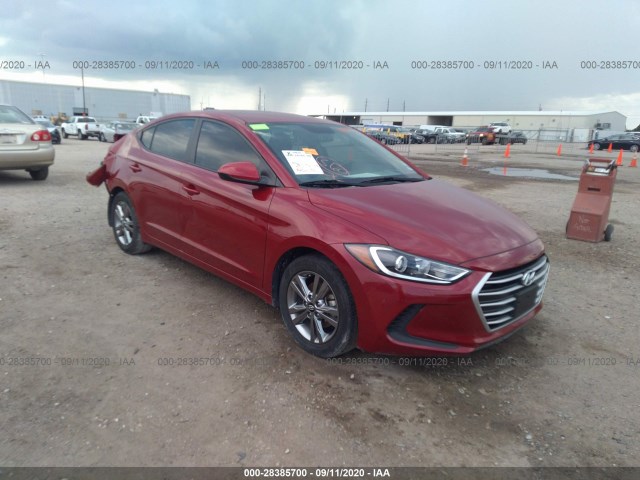 hyundai elantra 2017 kmhd84lf3hu065359