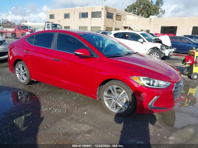 hyundai elantra 2017 kmhd84lf3hu068360