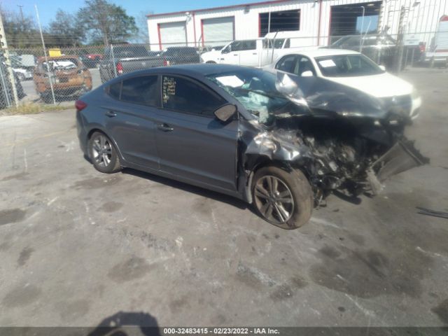 hyundai elantra 2017 kmhd84lf3hu074014