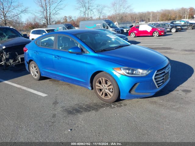 hyundai elantra 2017 kmhd84lf3hu144949