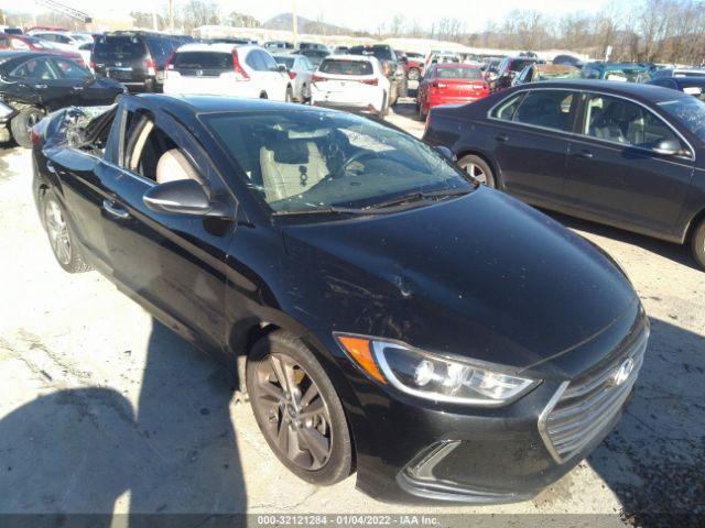 hyundai elantra 2017 kmhd84lf3hu223926